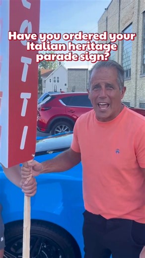 28K views · 249 reactions | Proud of your Italian heritage?  Show it off at the Kenosha Italian Fest Parade!  Order your personalized family sign today ✔️ Display your name with pride during the parade ✔️ Celebrate with siblings, cousins, and friends ✔️ Keep it as a lasting memory ⏳ Don’t wait — orders close September 12! | Kenosha Italian Fest | Facebook