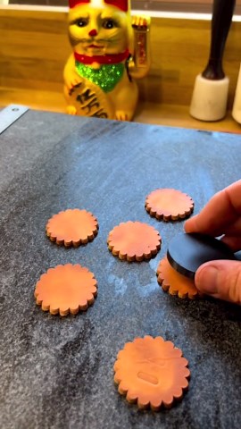 This simple concho marking jig makes leather work easier