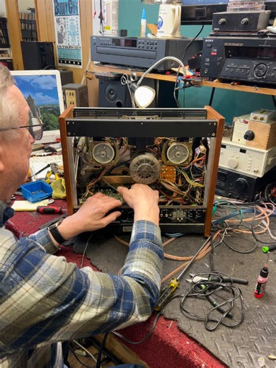 Restoring Vintage Teac Reel to Reel Audio Equipment