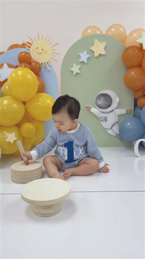 First Trip Around the Sun Cake Smash Celebration