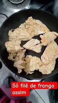 Só faço filé de frango assim