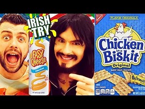 Irish People Taste Test America's 'CHICKEN IN A BISKIT'