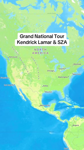 Kendrick Lamar & SZA Grand National Tour Highlights