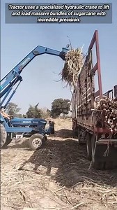 Powerful Hydraulic Crane Tractor Revolutionizing Field Work Efficiency Today