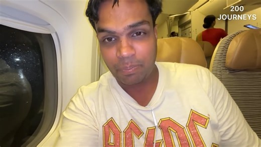 16 HOURS MUMBAI TO NEW YORK AIR INDIA Non Stop FLIGHT in BOEING 777 | AIR INDIA FIRST CLASS Interior | 200Journeys