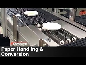 Paper Plate In Surface Reject. Conveyor - Shuttleworth