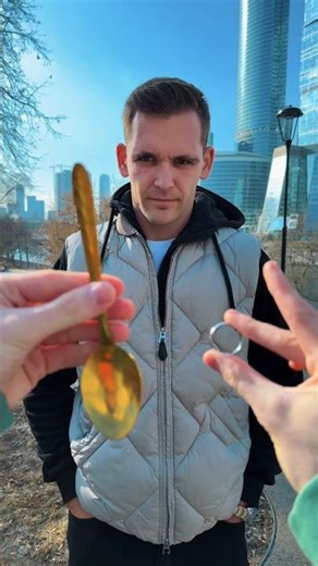 🌀Ring Teleports Onto Spoon — Impossible Magic Trick