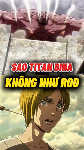 Why was Dina's Titan different from Rod Reiss's despite both having royal blood? #wibuchua #attac...