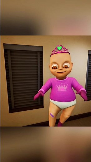 Baby in Yellow - Babysitter vs The Evil Nightmare Baby? 💀 #babyinyellow