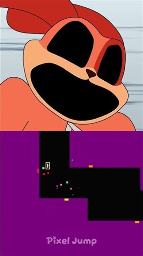 SAVE CATNAP NOW OR IT’S OVER 💀🔥 Pixel Jump Bouncing Square #poppyplaytime