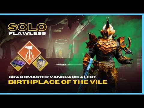Khepri Horn Ignition Spam Solar Titan - Solo GM "Birthplace of the Vile" - Destiny 2