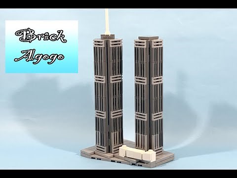 Lego Twin Towers, NYC, World Trade Center - Lego Custom MOC