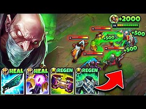 THIS MEGA HEALING SINGED BUILD IS 100% BROKEN! (REGEN THROUGH ANYTHING)