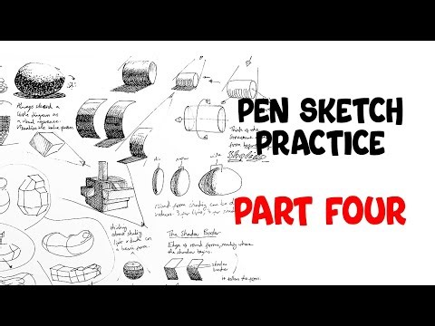 Pen Sketch Practice: Day 4 – Learn Pen Drawing Basics