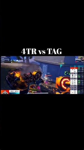 😱 FULL 4TR SQUAD ERASED BY TAG 🖤 #teamapex #bmps2026 #bgmi