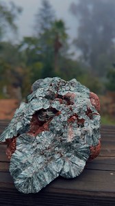 Sharing a big ol’ chunk of my favorite rock: Seraphinite. Inspired by the seraphim (angels), it got its name from the feather-like striations that give it a wispy effect. While I don’t use rocks for spiritual purposes, there’s something inherently spiritual about natural beauty and reminders to reconnect with the earth. What is your favorite rock, mineral, or stone? | Tyler Henry