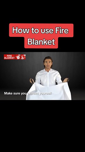Correct Use of Fire Blanket