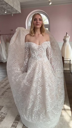 🌸✨ Lace dreams come true! ✨🌸 Introducing this romantic lace gown that’s giving us all the fairytale vibes. The delicate floral lace over blush satin creates a dreamy, ethereal look that’s perfect for your big day! Whether you’re walking down the aisle or twirling on the dance floor, this gown will have you feeling like a princess. Would you say yes to this dress? 💕 #LaceGown #BridalFashion #SayYesToTheDress #RomanticBride #FairytaleWedding #BlushingBride #BridalInspo #AnneMarieBridalDesigns |