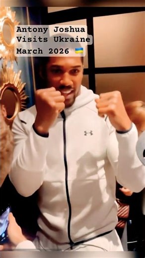 ANTHONY JOSHUA IN UKRAINE WITH OLEKSANDR USYK 🏴󠁧󠁢󠁥󠁮󠁧󠁿♥️🇺🇦