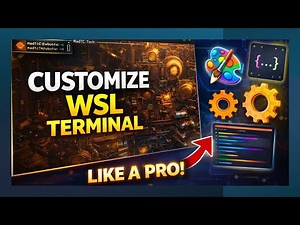 Customize Windows WSL Terminal Like a Pro (Icons, Themes & Images)