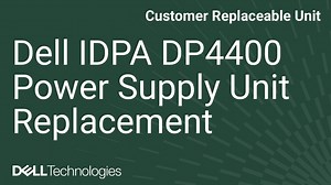 How to remove and replace a faulty Power Supply Unit (PSU) of a PowerProtect DP4400