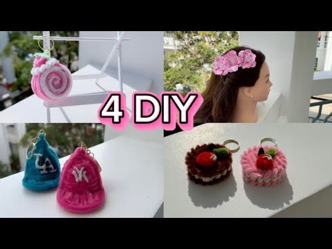 4 DIY Crafts Using Fuzzy Wire 💚🩵♥️💜🩷💙🧡