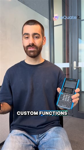 eQuateit | Custom CAS functions that actually work in exams 👀 Save time. Reduce errors. Study smarter with eQuate It. ‼️ Sign them up for early... | Instagram