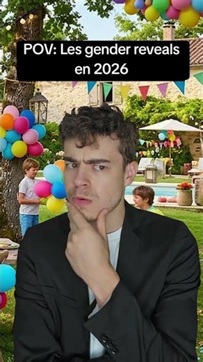 Pov: les gender reveals en 2026