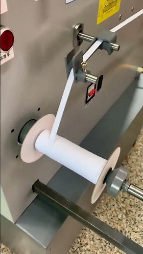 elastic spool winding machine narrow fabric tape reel winder