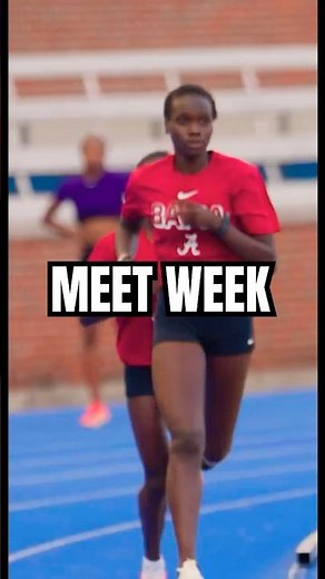 Alabama Track & Field Is Locked In For Meet Week 😤