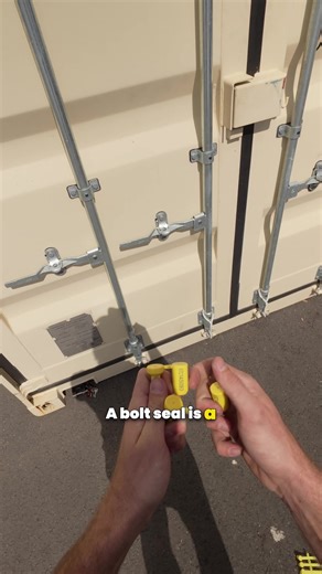 SEA-002 Seal Bolt Type #container #viral #shipping #fyp #shorts