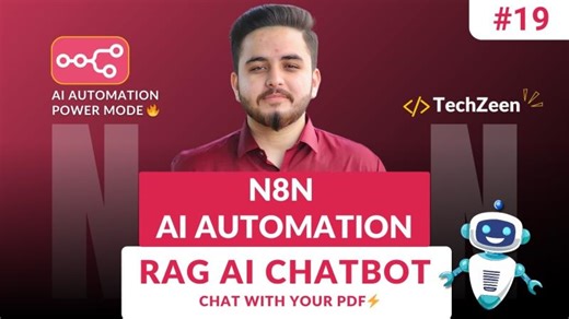 Build a RAG AI Chatbot: Chat with Any PDF using n8n | AI Automation (2026) | Farzeen Ali