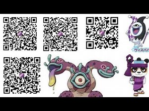 Yo-kai watch purble coin qr codes (Yo-kai watch 2 qr-codes)