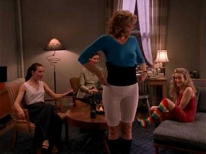 I just have to wear this girdle for a week to keep my skin tight SATC S2 E3