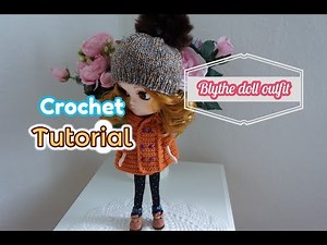 How to crochet doll capes / doll outfit