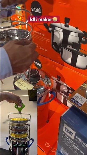 Idli maker| JVL Stainless Steel Thatte Idly Steamer |by walkinthrough