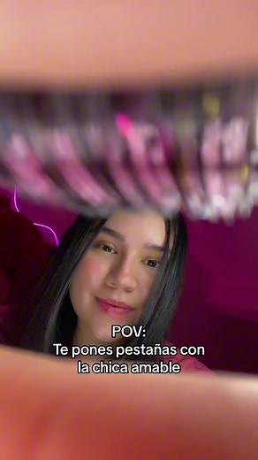 ASMR Role Play: Putting on Eyelashes with the Kind Girl