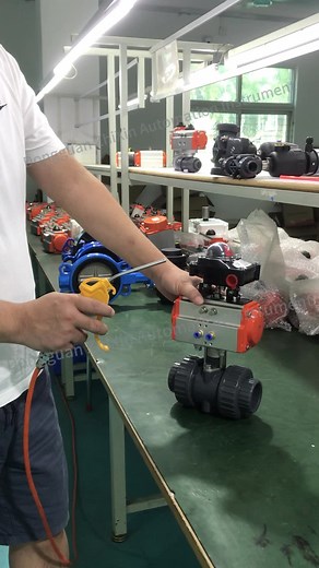 Valves factory Double-acting Ball Valve #valves #ballvalve #industryvalve #oilandgasindustry #pipeline #irrigation #saltwater #agricultura #drainage #butterflyvalve #factorywork #