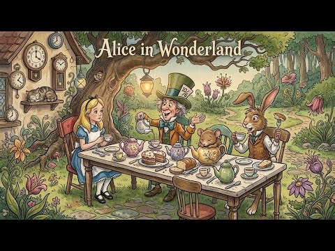 Alice in Wonderland: Chapter 1 — Down the Rabbit Hole 🐇 (Animated Storybook)