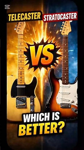 Fender Stratocaster vs Telecaster 🎸 Which One Is ACTUALLY Better for this song?!