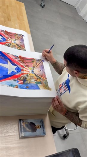 I sign each and every print by hand! Also, for all the artists who always ask me how I consistently sell my prints, this is my honest answer: You can’t force anyone to buy your work. All you can do is show up consistently, use the best materials possible, and make the work from the heart. I use archival, museum quality watercolor paper that’s made to last. The best brushes. The best paints. The best that you can find of everything. I treat every print like it’s going to someone who genuinely car