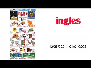 Ingles Weekly Ad - 12/26/2024 - 01/01/2025