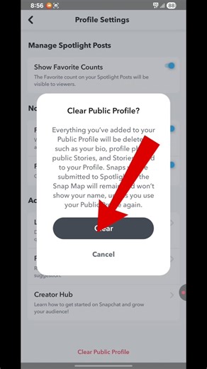 Snapchat Public account delete kaise kare | how to delete snapchat public account#snapchattips