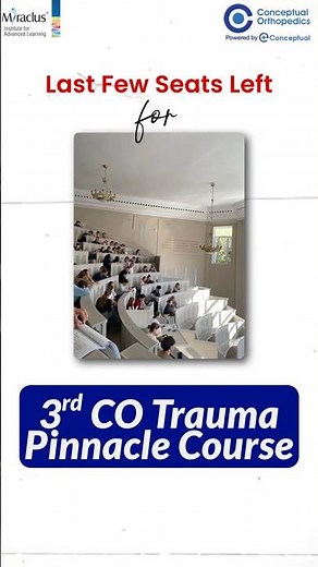 Orthopedics Trauma Pinnacle Course 2026 | Hands-On Training for Residents | Conceptual Orthopedics