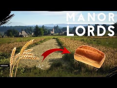 WHEAT to BREAD FARM SETUP MANOR LORDS