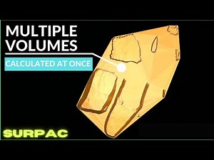 Quick Multiple Segment Volume Calculation in Surpac Open Pit ROM Stockpiles | Aerial Surveying