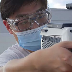 Capturing lightning in a glass cupola