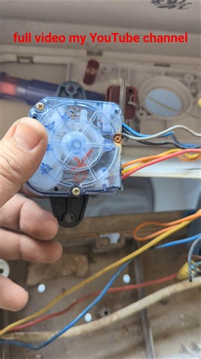 washing machine timer fitting setting