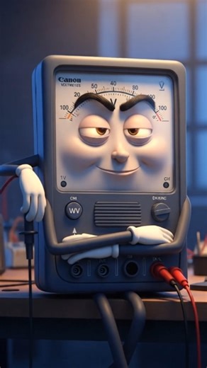 “Meet Ammeter & Voltmeter 🎙️⚡ | Physics Instruments Talking!” 🤯🔌#viraltalk