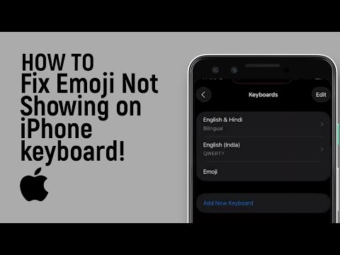 How to Fix Emoji Not Showing on iPhone keyboard [easy]